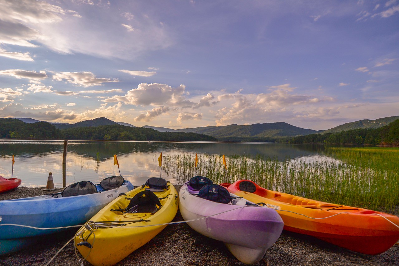 Carvins Cove Kayaking