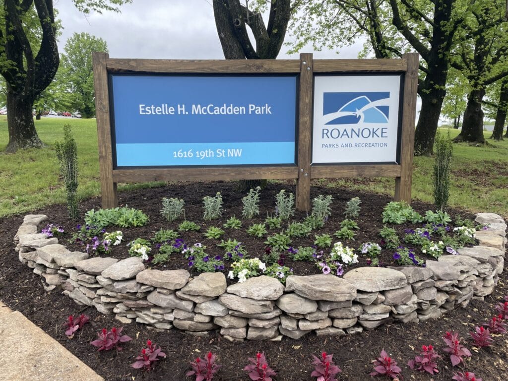 McCadden Park in Roanoke