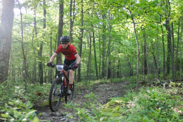 Mountain bike race in Roanoke