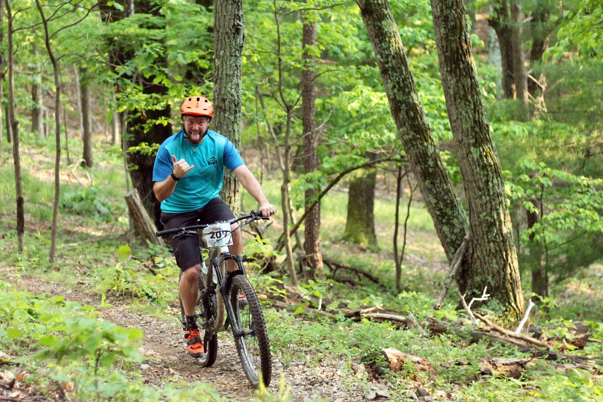 Mountain biking in Roanoke, Virginia