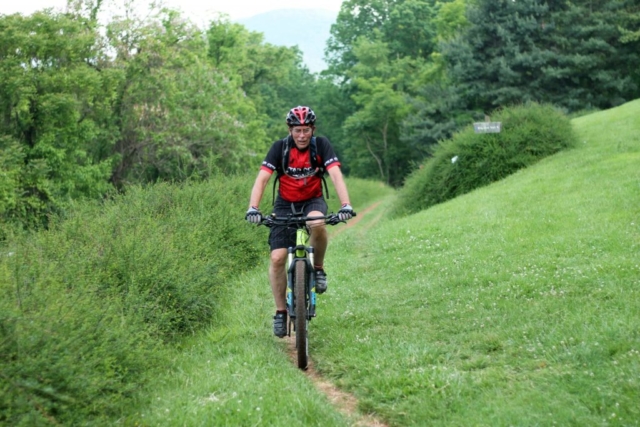 Mountain biking in Roanoke in Mill Mountain Park