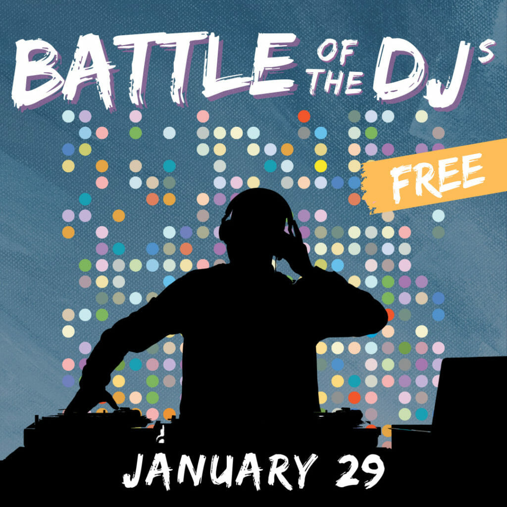 DJ BATTLE Instagram Post for attendees