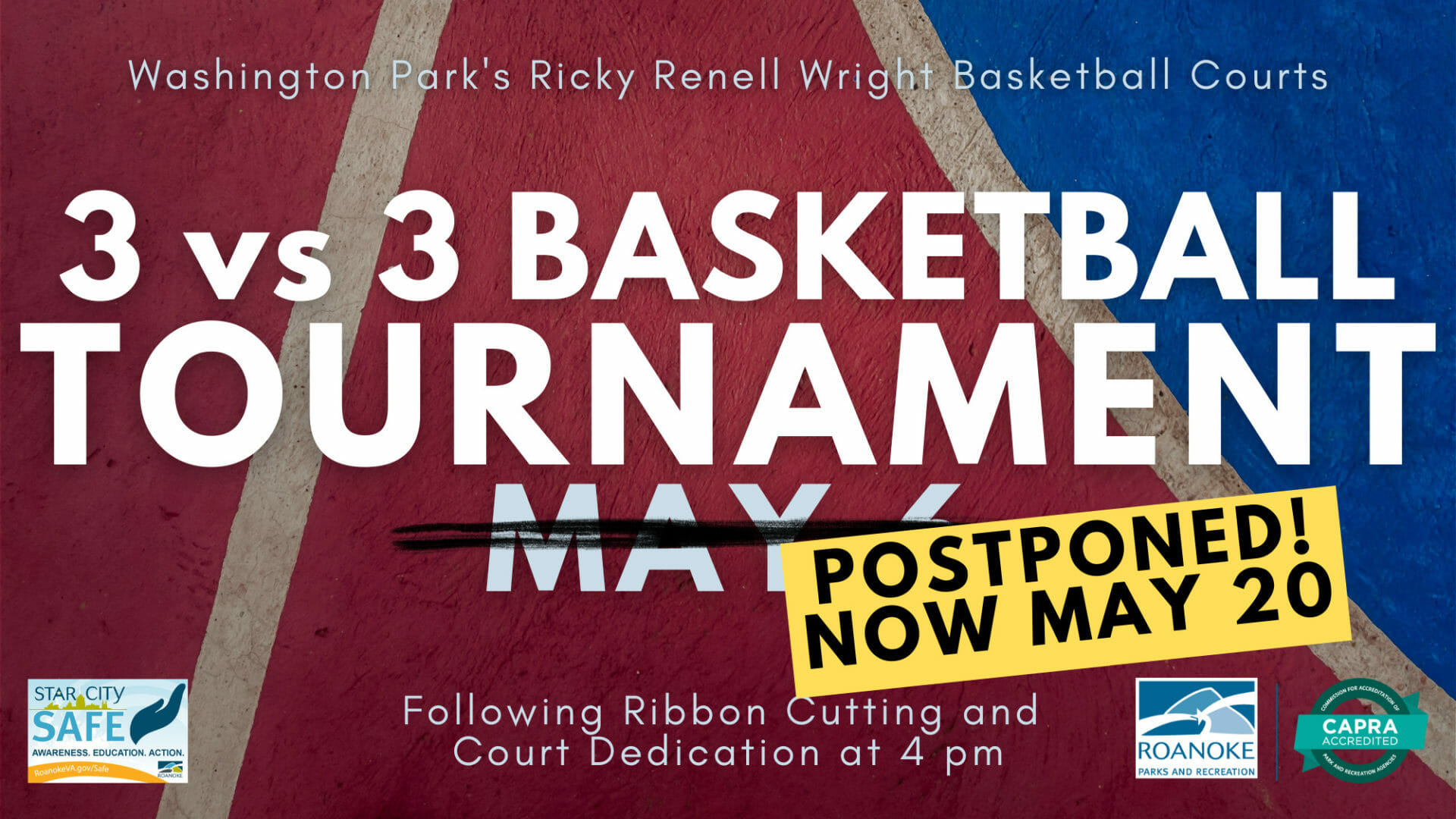 3vs3 Tournament Facebook Cover 16 × 9 in 1