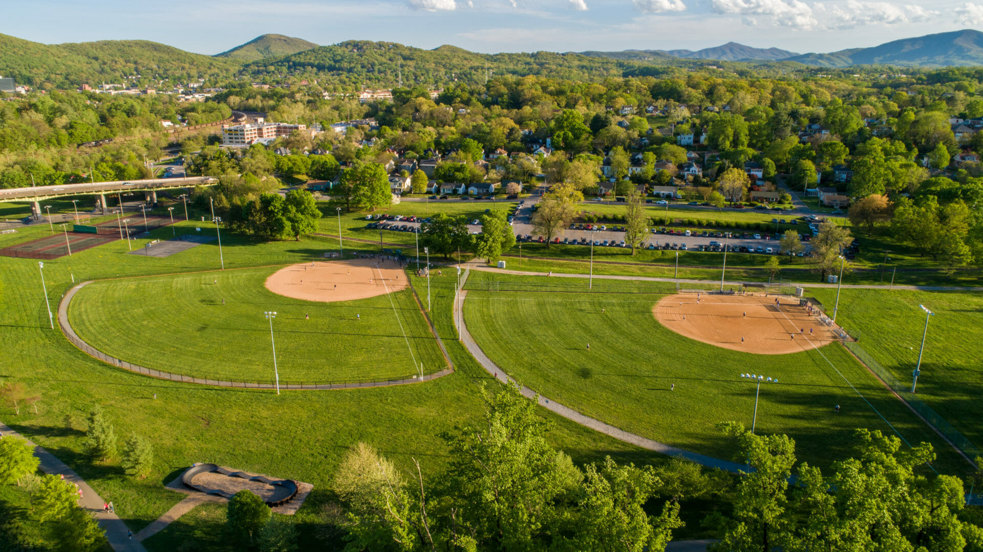 Softball Fields Wasena Park