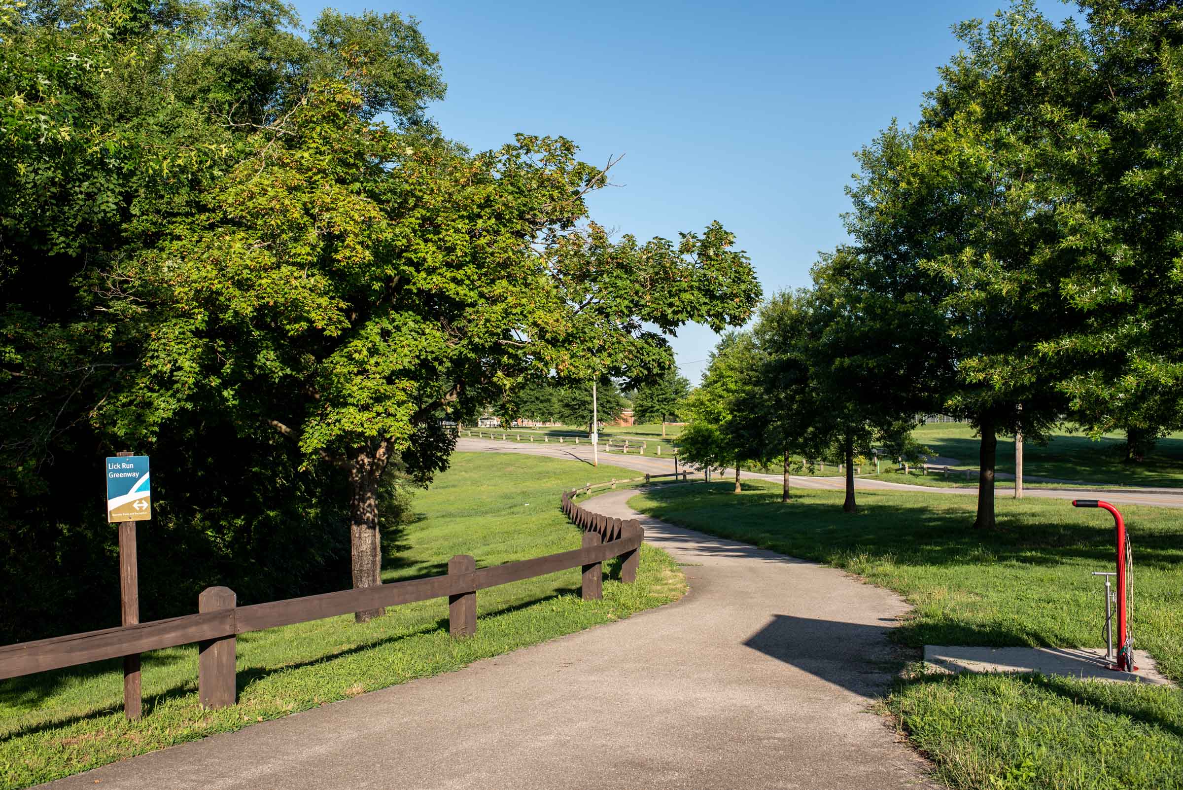 Lick Run Greenway in Washington Park Roanoke