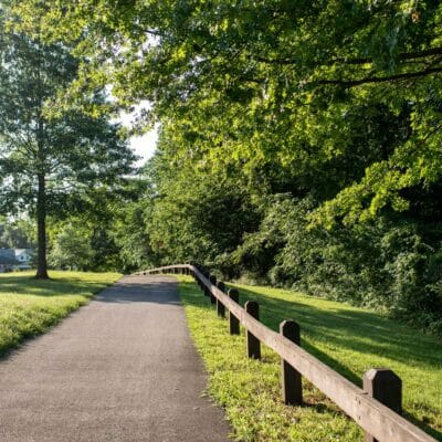 Lick Run Greenway in Washington Park LickRunGreenwayWashingtonPark 250