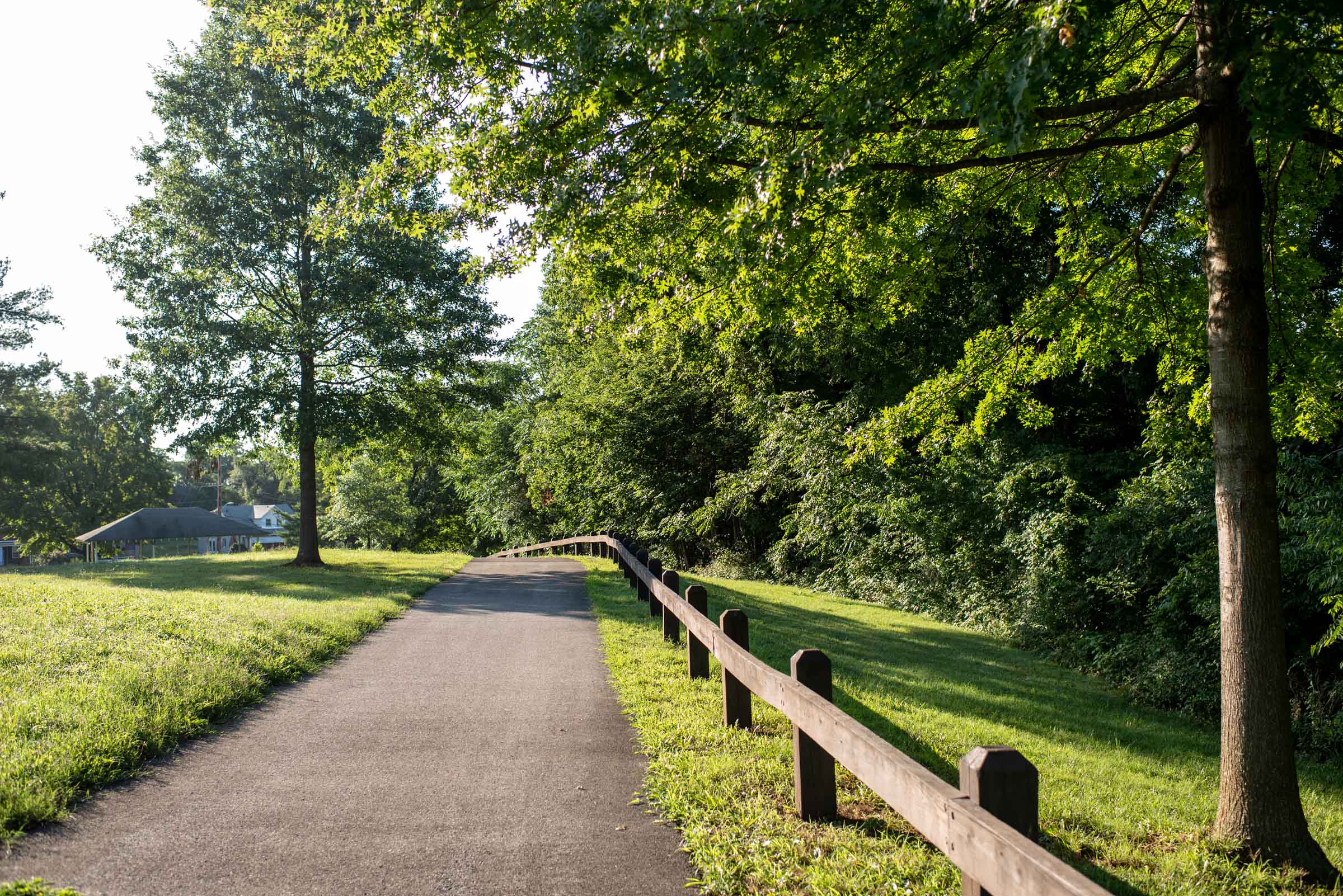 Lick Run Greenway in Washington Park Roanoke