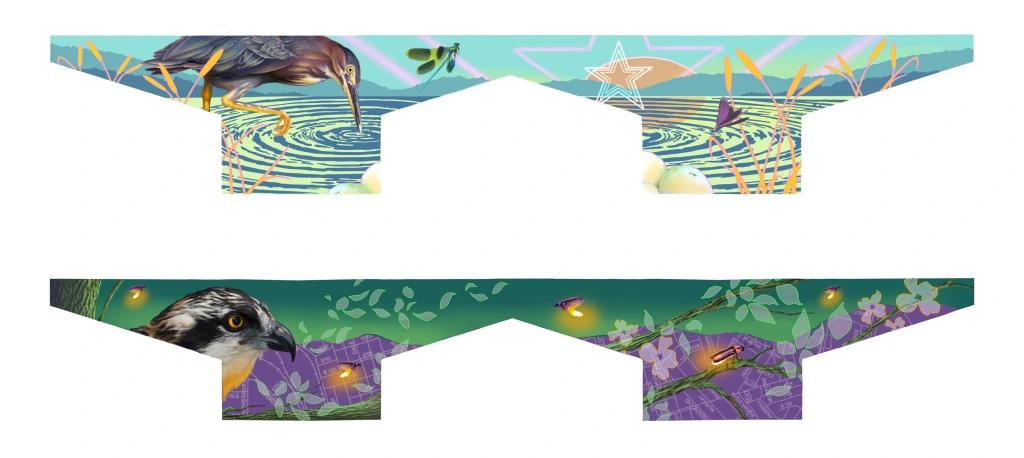 13 Street Bridge Mural Concept