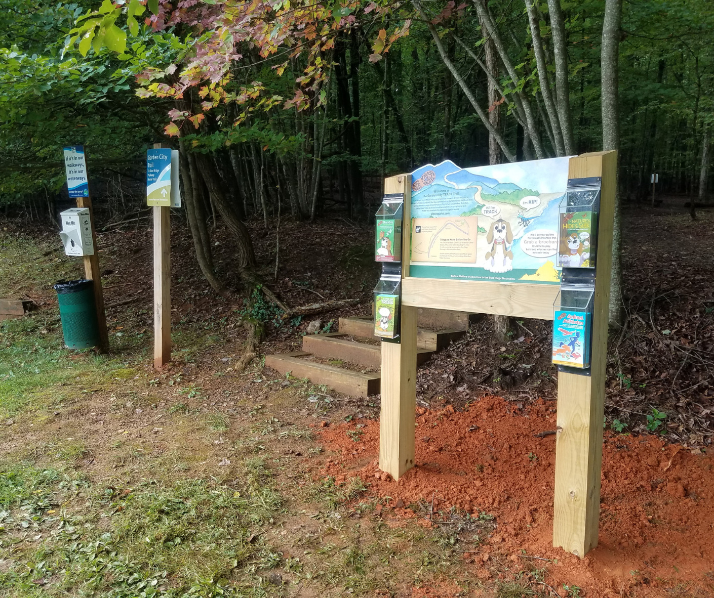 TRACK Trail Garden City Greenway Kids in Parks Roanoke