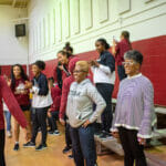 CIAA Athlete visit at Eureka Rec Center