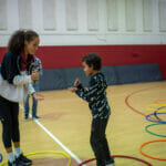 CIAA Athlete visit at Eureka Rec Center