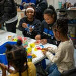 CIAA Athlete visit at Eureka Rec Center