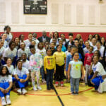 CIAA Athlete visit at Eureka Rec Center