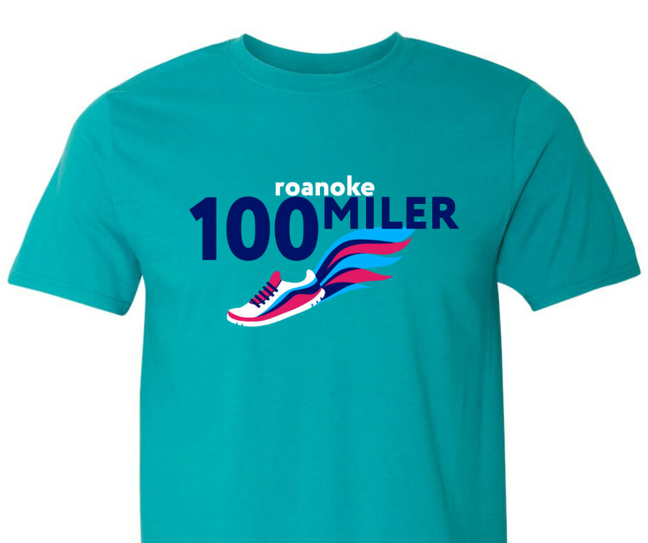 100 miler tshirt design 1