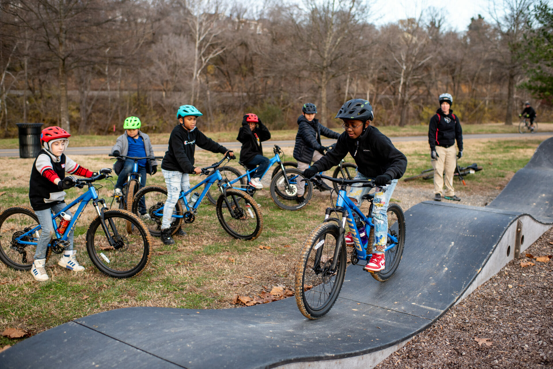 After School Mountain Bike Club Vic Thomas Skills Loop