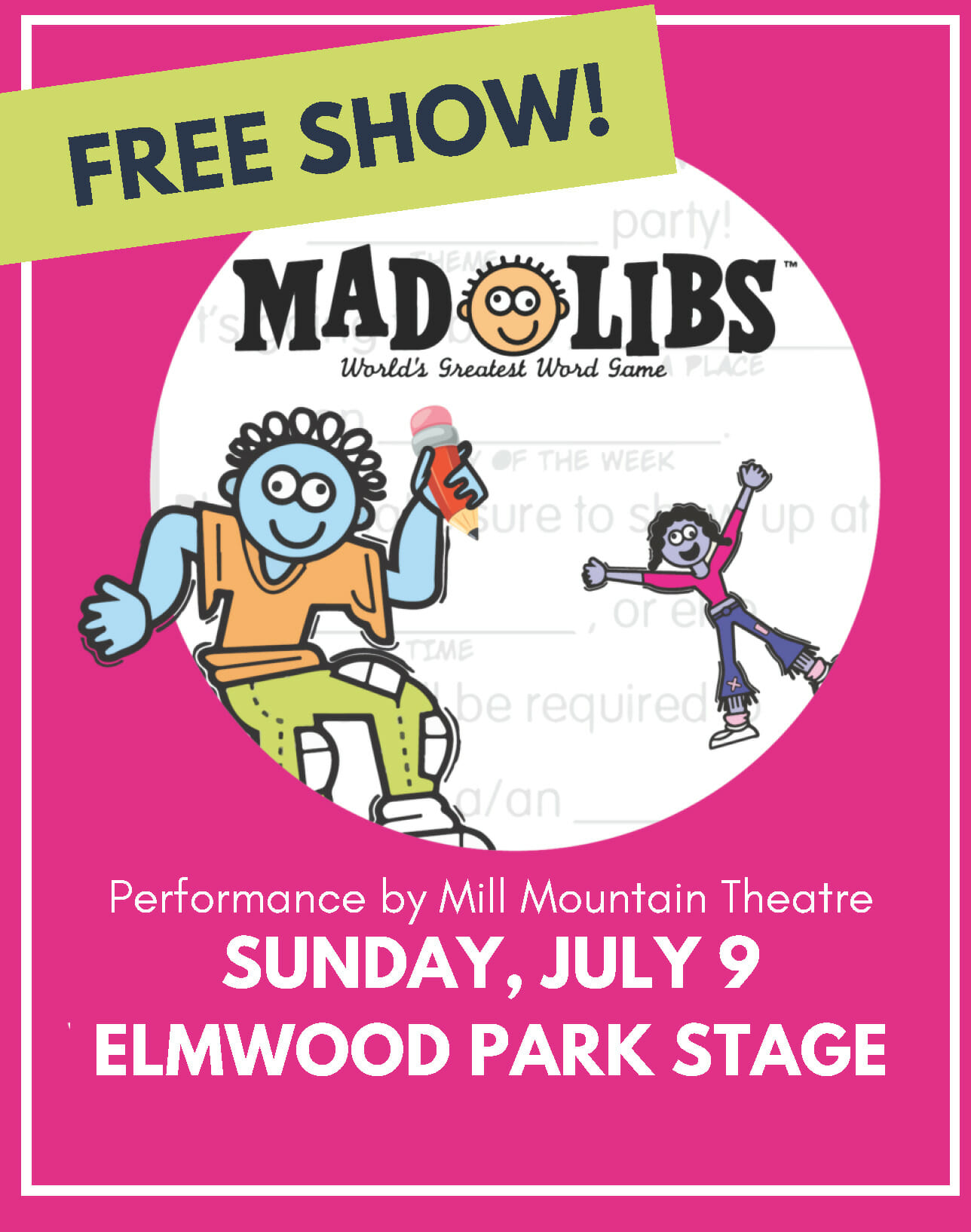 Mad libs live