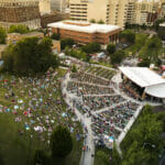 Elmwood Amphitheater Drone