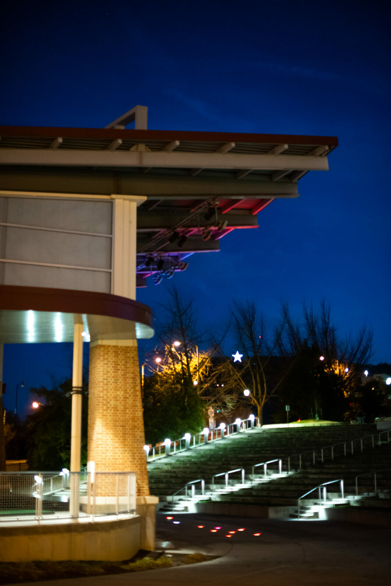 Elmwood Amphitheater Night