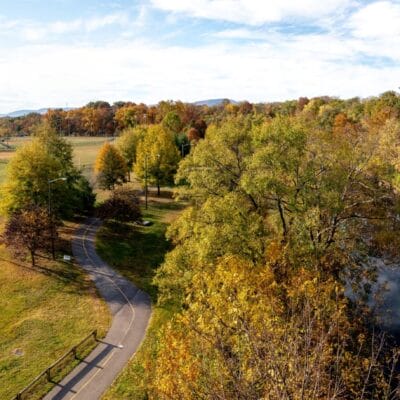 RoanokeRiverGreenway WasenaPark FallPano 430