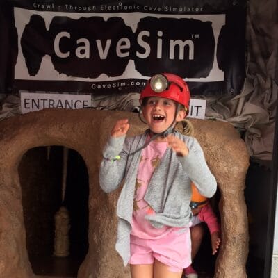 CaveSim ExploringAtTellusScienceMuseum