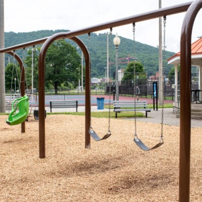 Playground at River's Edge Park South