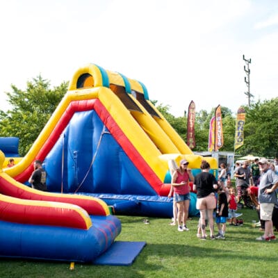 Freedom Festival and Fireworks Roanoke Free bounce houses at Freedom Festival in Roanoke