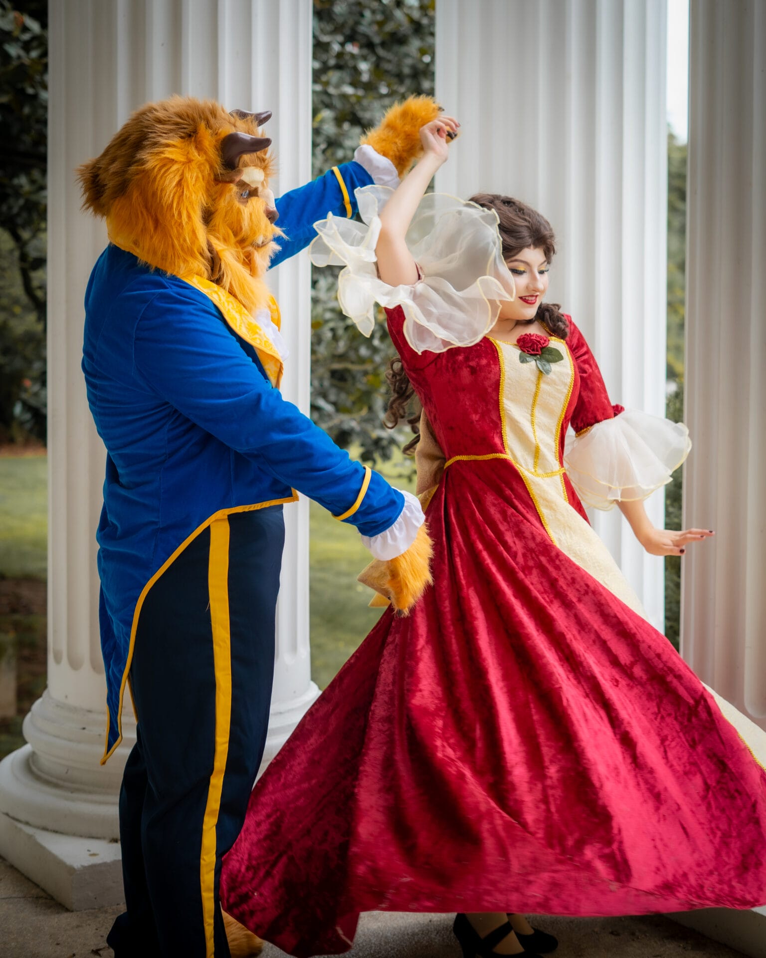 Belle and Beast Christmas Promos 13