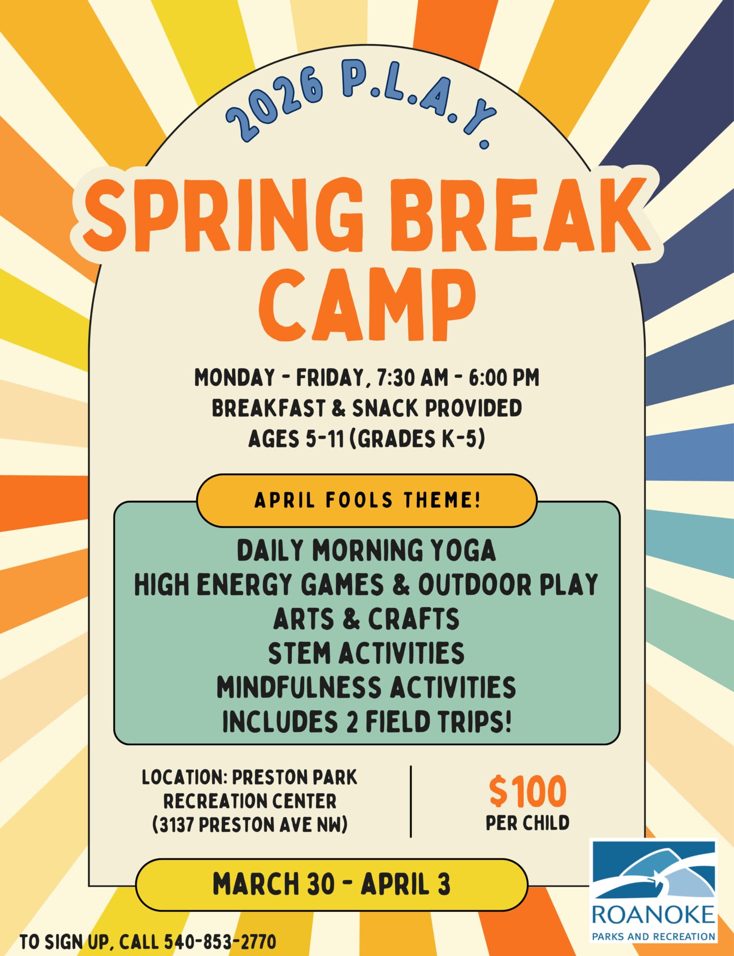 spring break english