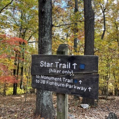 Mill Mountain Star Trail Fall Mill Mountain Star Trail Fall