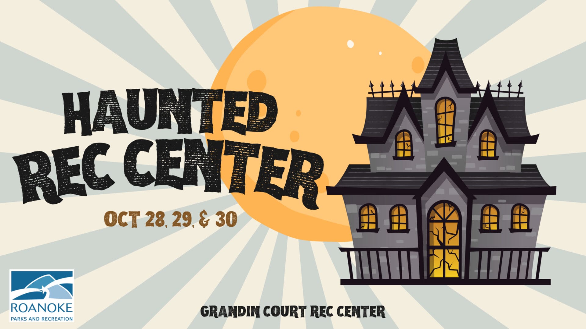 Haunted Rec Center facebook event